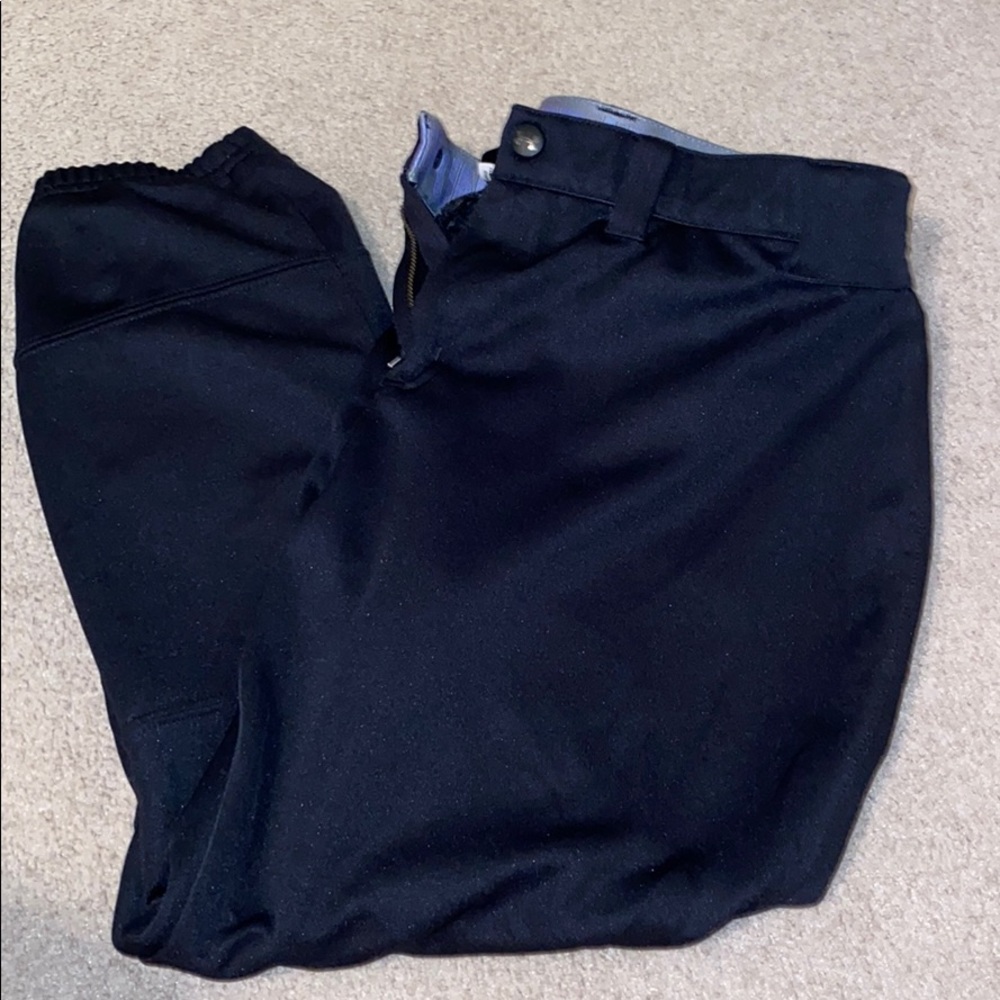 Black softball pants
